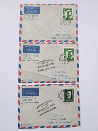 Bea eröffnungsflug 1959 - 3x,