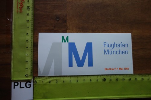Alter aufkleber flughafen - alter,