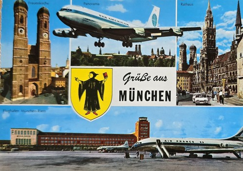 München flughafen riem - ak,