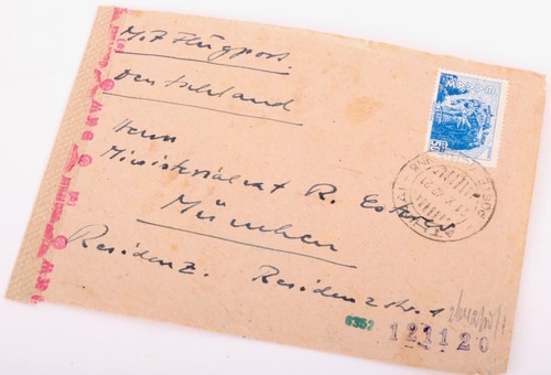 Original flugpost zensurbrief - original,