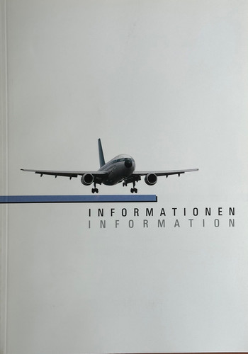 Druckschrift flughafen - druckschrift, "flughafen