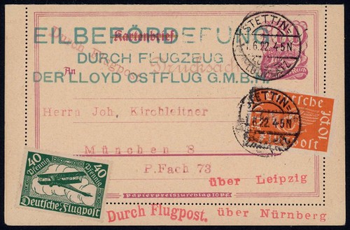 Reich lloyd ostflug - reich, lloyd-ostflug