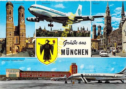 München flughafen riem pan - ak,