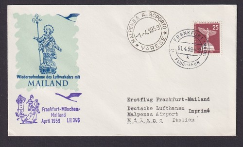 Flugpost brief air - air, mail