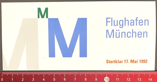Flughafen münchen 1992 - flughafen,