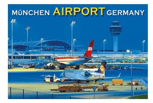 Flughafen münchen magnet foto - magnet,