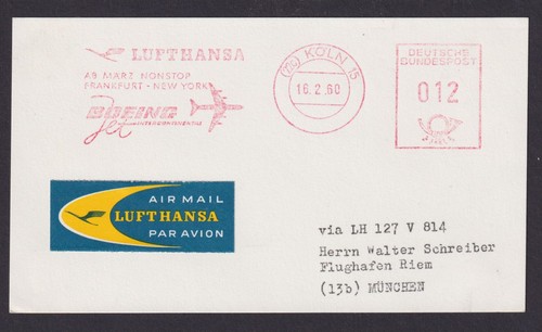Flugpost brief air mail karte - mail,