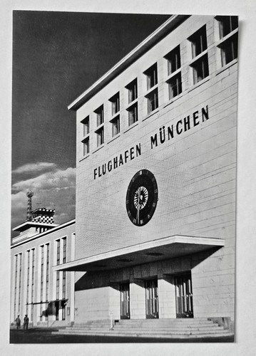 München flughafen riem - riem, 1960er