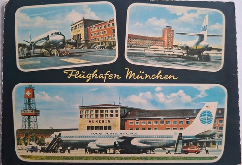 Flughafen münchen riem - flughafen, panam