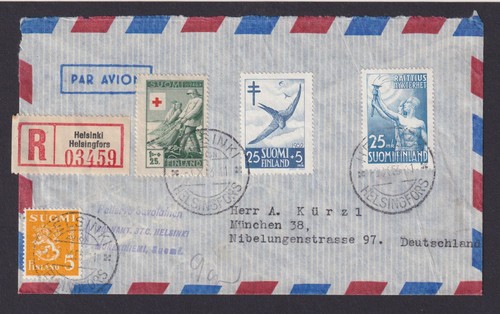 Flugpost airmail finnland - flugpost,