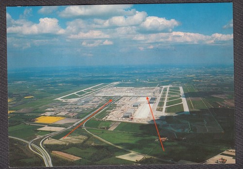 München neuer flughafen - ak,