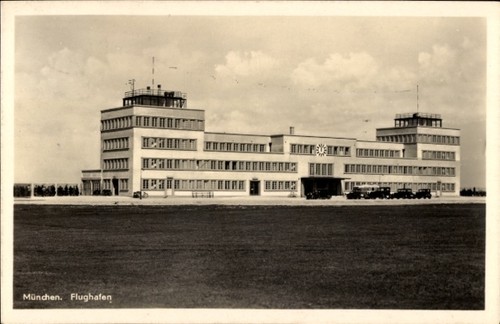 München flughafen - ak, münchen,